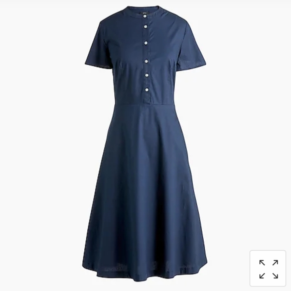 J. Crew Dresses & Skirts - J Crew Cotton Poplin Shirtdress